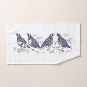 Serviette de main pour caille