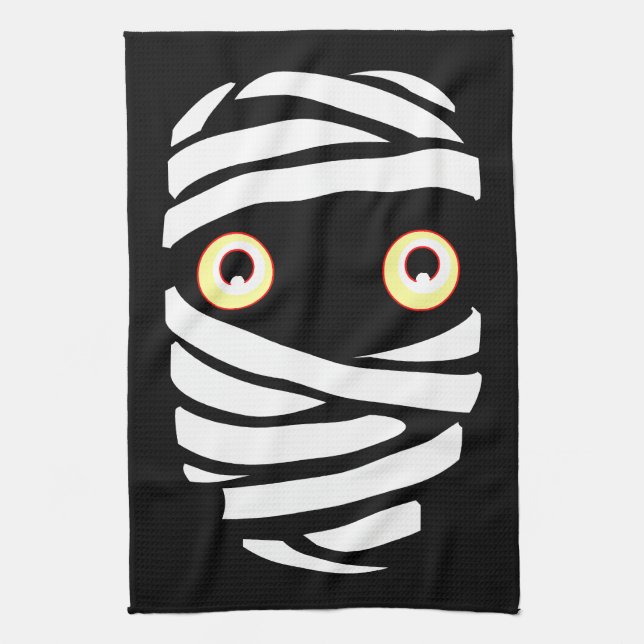 Serviette de maman Halloween BOO Serviettes de thé (Vertical)