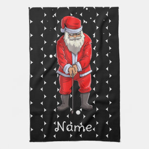 Serviette de Noël de golf pour Golfer avec Père No