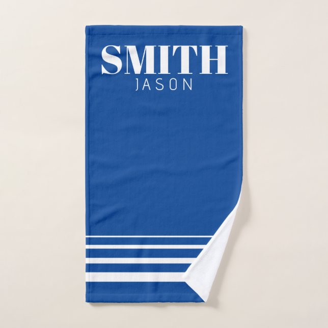 Serviette de nom personnalisée (Serviette à main)