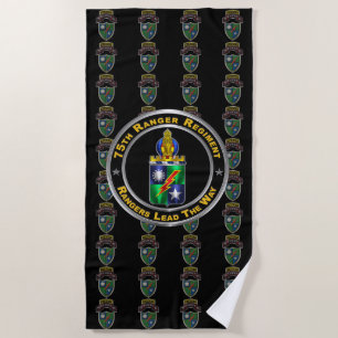 Serviette De Plage 75e régiment de rangers