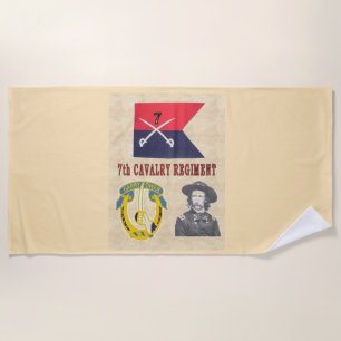 Serviette De Plage 7e CAVALRY DU CLIENT