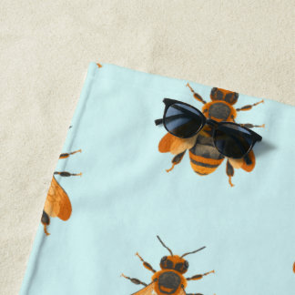 Serviette De Plage Abeille de style antique - Inspiré Vintage