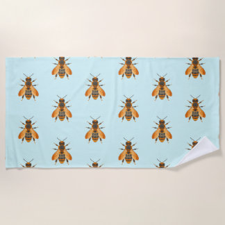 Serviette De Plage Abeille de style antique - Inspiré Vintage