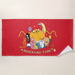 Serviette De Plage Adventure Time   Large Jake Group Graphic