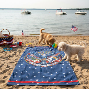 Serviette De Plage Aigle USA 250