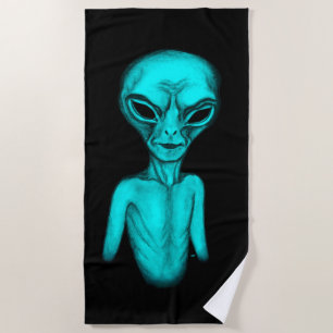 Serviette De Plage Alien