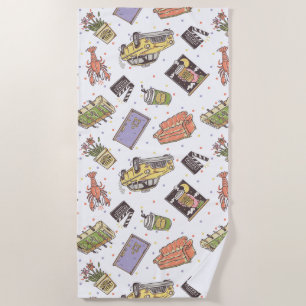 Serviette De Plage AMIS™   Motif d'icône Poka Dot