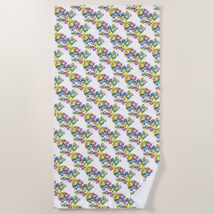 Serviette De Plage Amusement au soleil