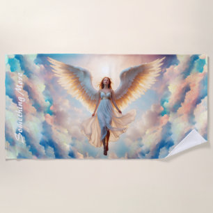 Serviette De Plage Ange femme aile la religion céleste paradis