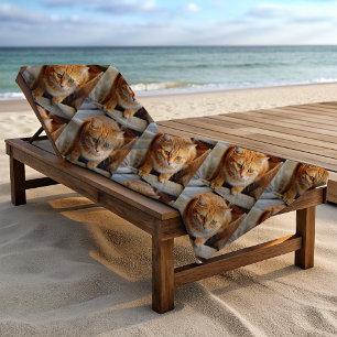 Serviette De Plage Animal de compagnie de chien de chat personnalisé