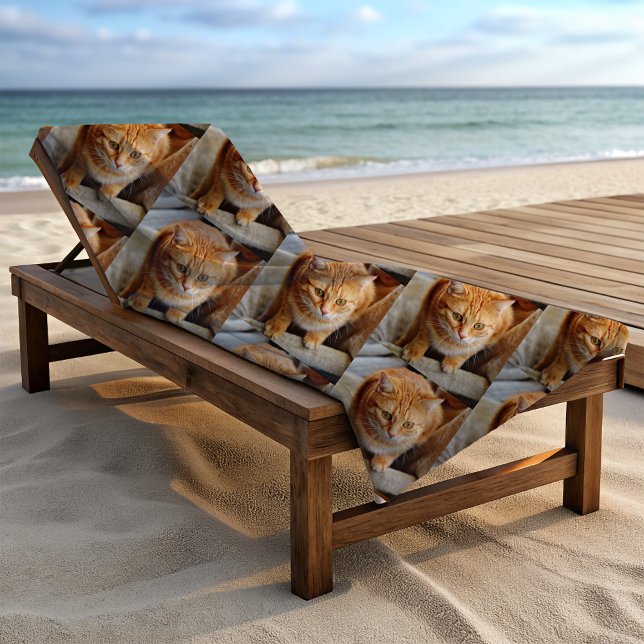 Serviette De Plage Animal de compagnie de chien de chat personnalisé (Créateur téléchargé)
