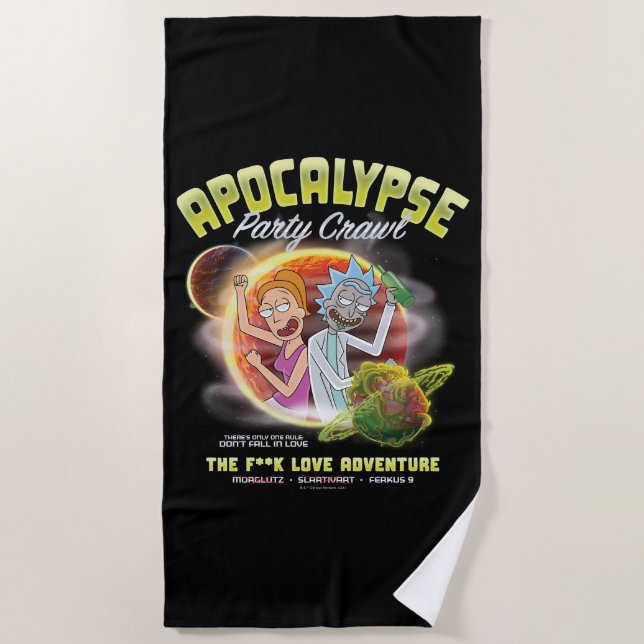 Serviette De Plage Apocalypse (Devant)