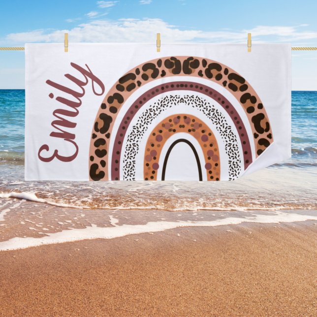 Serviette De Plage arc-en-ciel, couleur arc-en-cie (Créateur téléchargé)