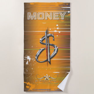 SERVIETTE DE PLAGE ARGENT