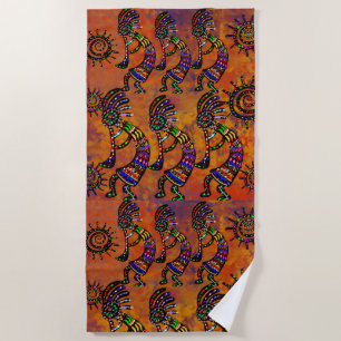 Serviette De Plage Art Kokopelli