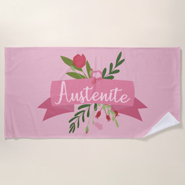 Serviette De Plage Austenite II (Devant)