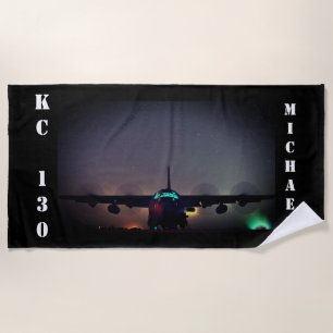 Serviette De Plage Avion personnalisé du turbopropulseur KC-130