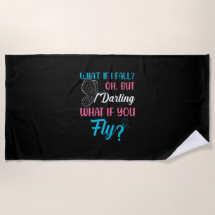 Serviette De Plage Babfly If You Fly