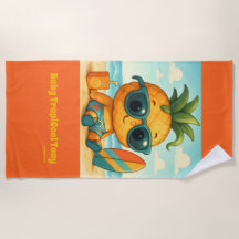 Baby TropiCool Tony - Pineapple Empire  Beach Towe