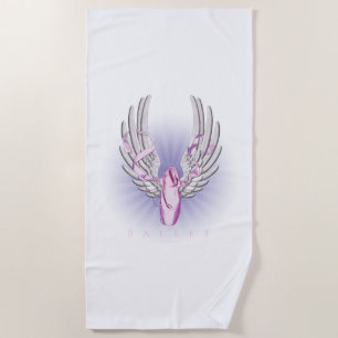 Serviette De Plage Ballet ailé (Danse)