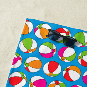 Serviette De Plage Ballons de plage d'été