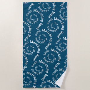 Serviette De Plage Bande de marquage spirale