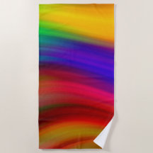 Bandes de lumière arc-en-ciel
