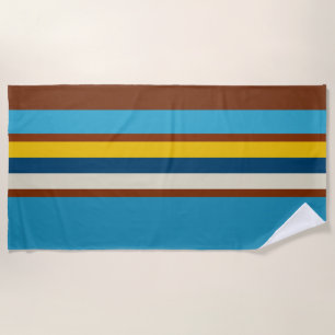 Serviette De Plage Bandes sud-ouest 12