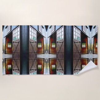 Serviette De Plage Barn Door Perspective, Revelation 3:8
