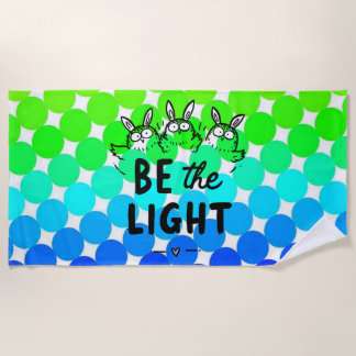 Serviette De Plage Be the Light