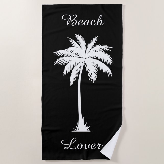 Serviette De Plage Beach Lover (Devant)