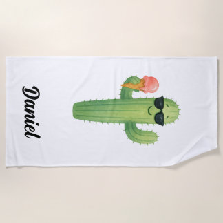 Serviette De Plage Beach Vibes Cactus Beach Towel