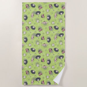 Serviette De Plage Beetlejuice   Cute Chibi Toss Pattern