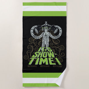 Serviette De Plage Beetlejuice   It's Show Time!