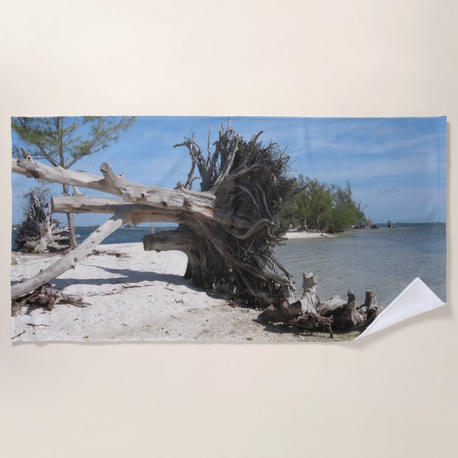 Serviette De Plage Belle plage (Devant)