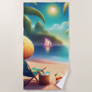 Serviette De Plage belle plage