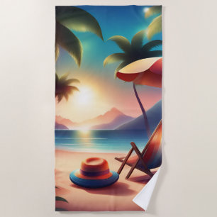 Serviette De Plage belle plage