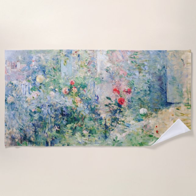 Serviette De Plage Berthe Morisot - Le jardin à Bougival (Devant)
