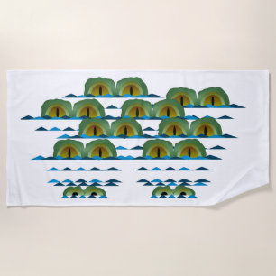 Serviette de plage Big Croc Beach