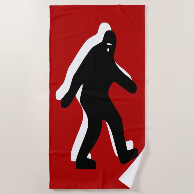 Serviette De Plage Bigfoot (Devant)