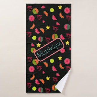 Serviette de plage Black Martinique