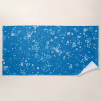 Serviette De Plage Blue and white beach towel