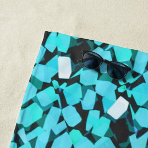 serviette de plage Blue Avalanche