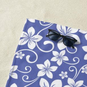 SERVIETTE DE PLAGE BLUE HAWAII (PERIWINKLE)