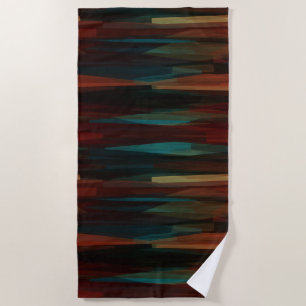 Serviette De Plage Bois du sud-ouest Abstrait