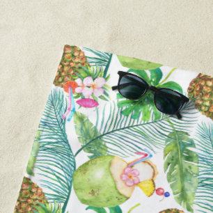 Serviette de plage Boissons tropicales