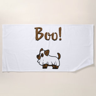Serviette De Plage Boo Halloween