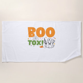Serviette De Plage BOO Tox Injecteur Injecteur Remplissant Botox Dysp