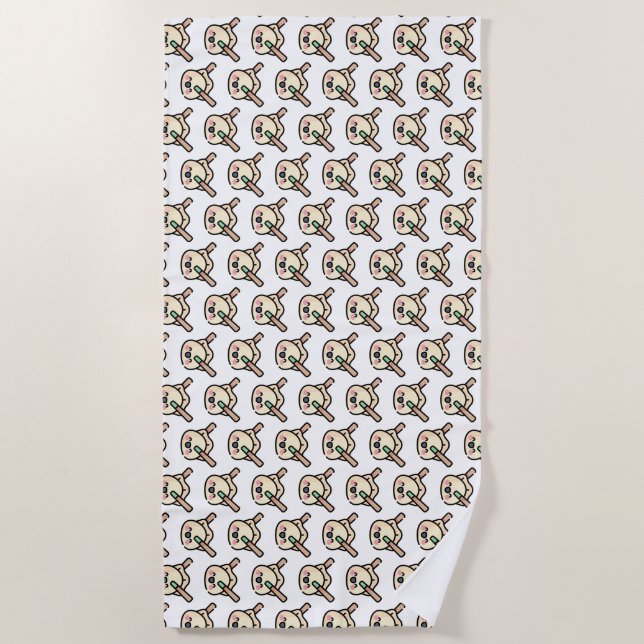 Serviette De Plage bouchon (Devant)
